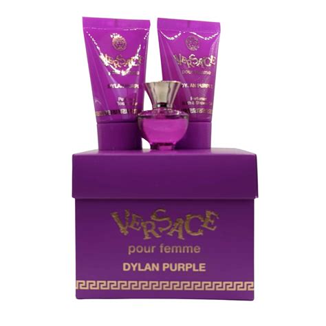 versace dylan purple body gel.